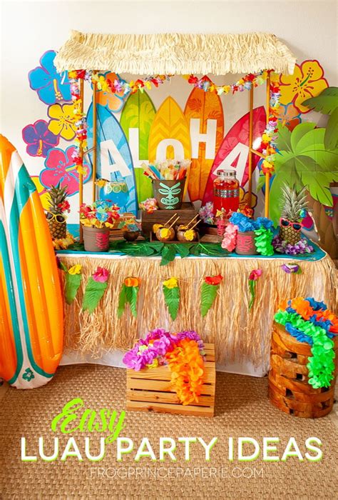 hawaiian theme party favors|where to buy luau decorations.